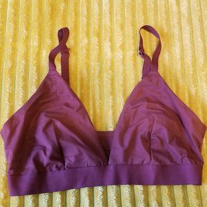 Auden Unlined Bralette - Maroon